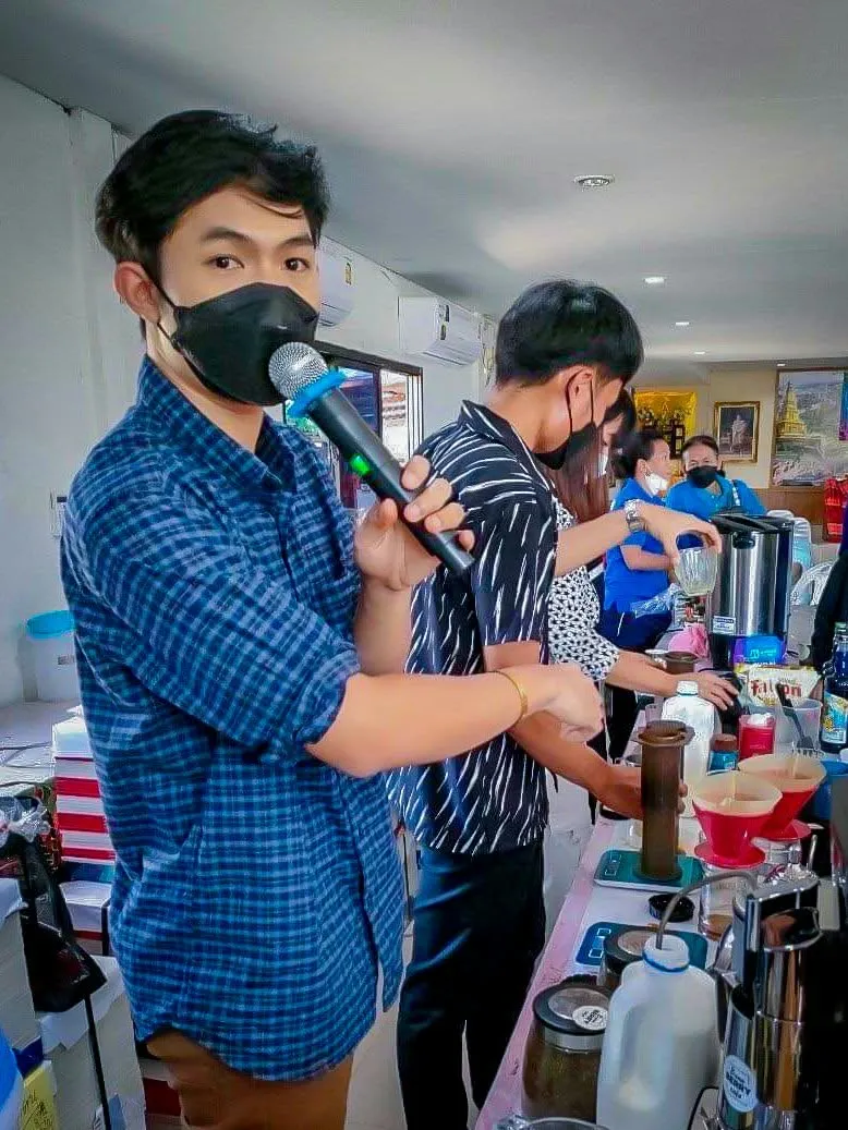 บรรยายให้ความรู้เรื่องกาแฟ